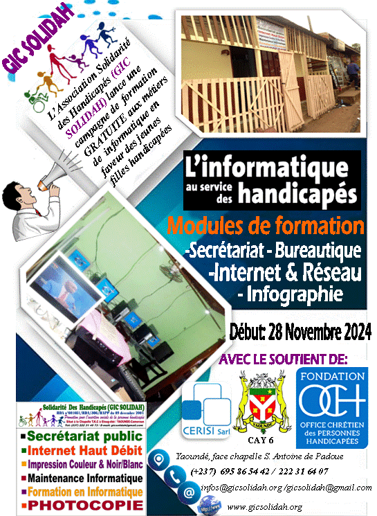 l'informatique au service des handicapés